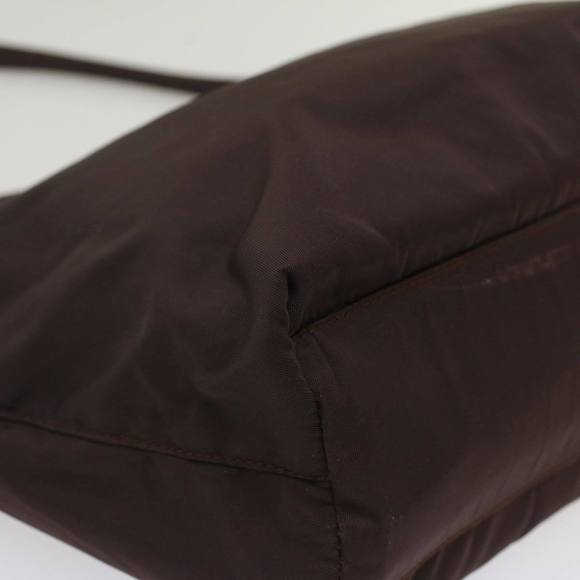 PRADA Shoulder Bag Nylon Brown Auth bs7444 - Picture 15 of 16